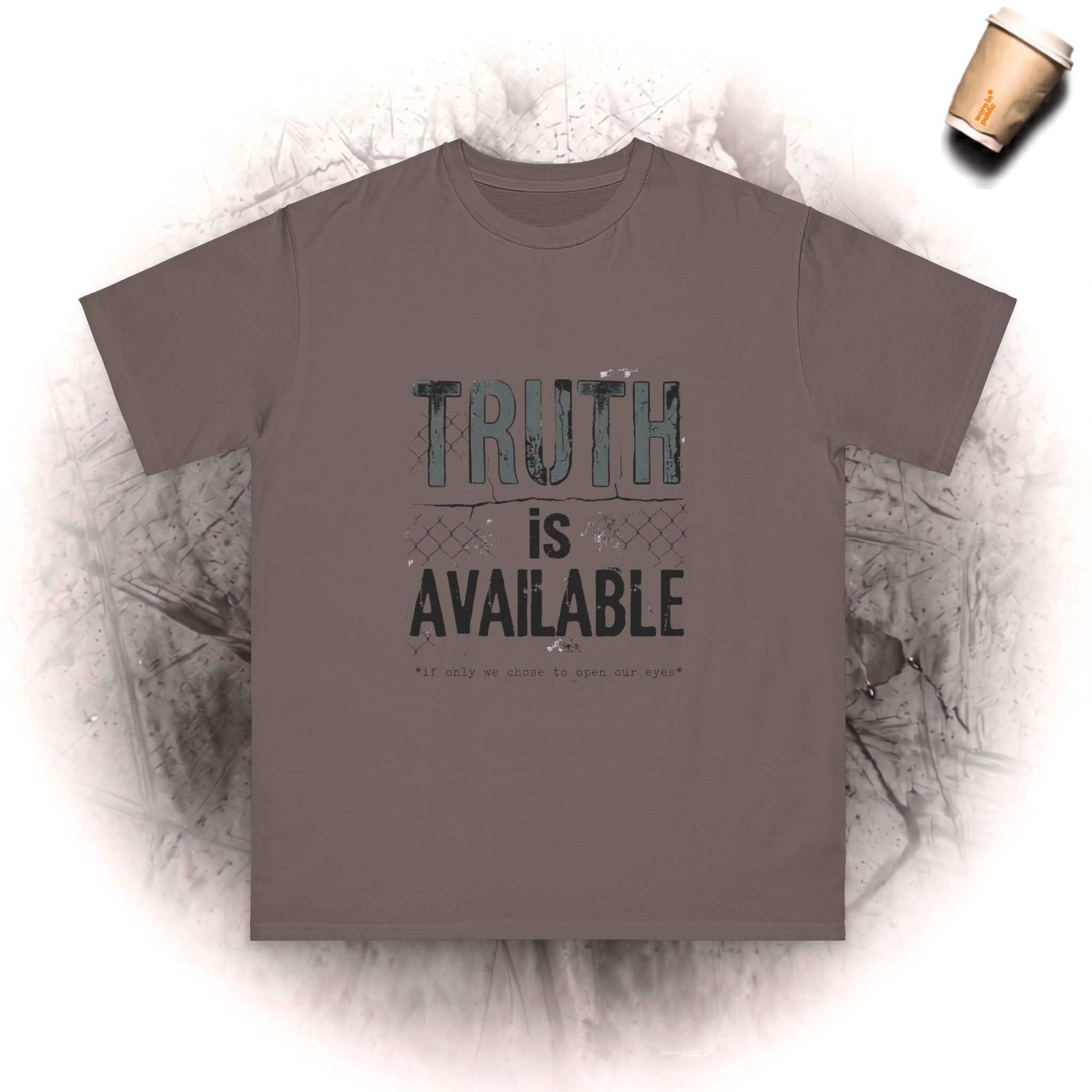 Truth Is Available Bio-T-Shirt — Inspirierendes Statement-Shirt