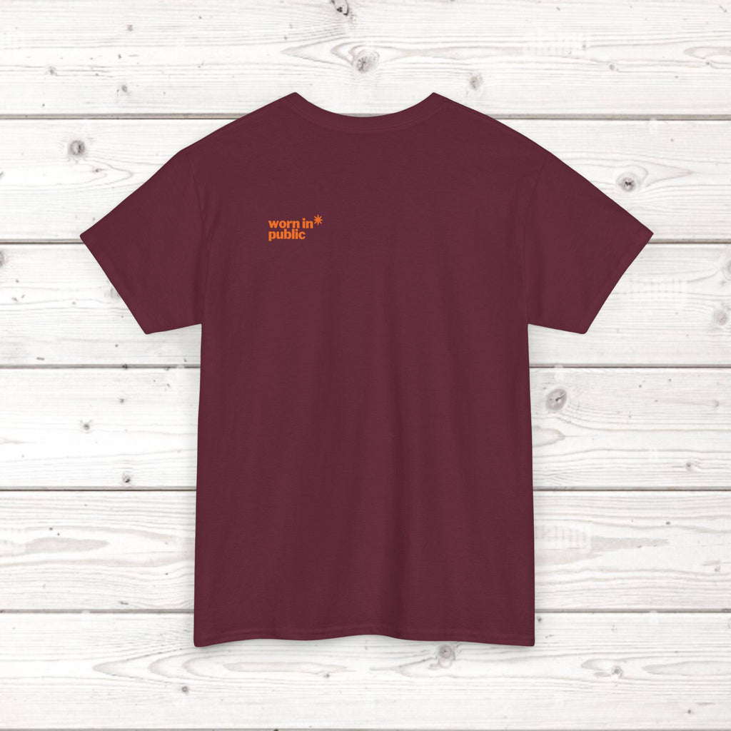Advise None | Retro Slanted Unisex Graphic Tee