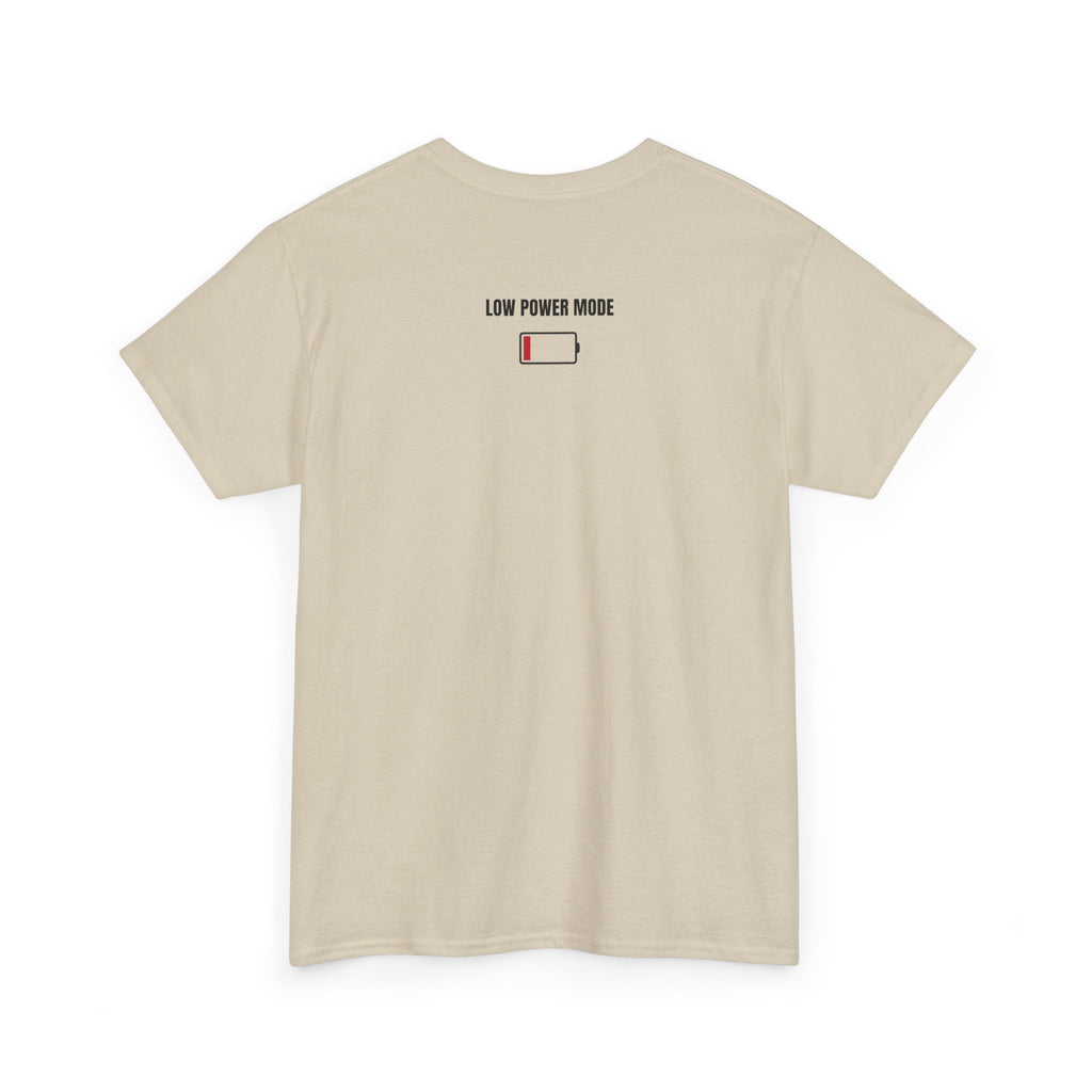 Low Battery Social Battery T-Shirt | Funny Introvert Graphic Tee