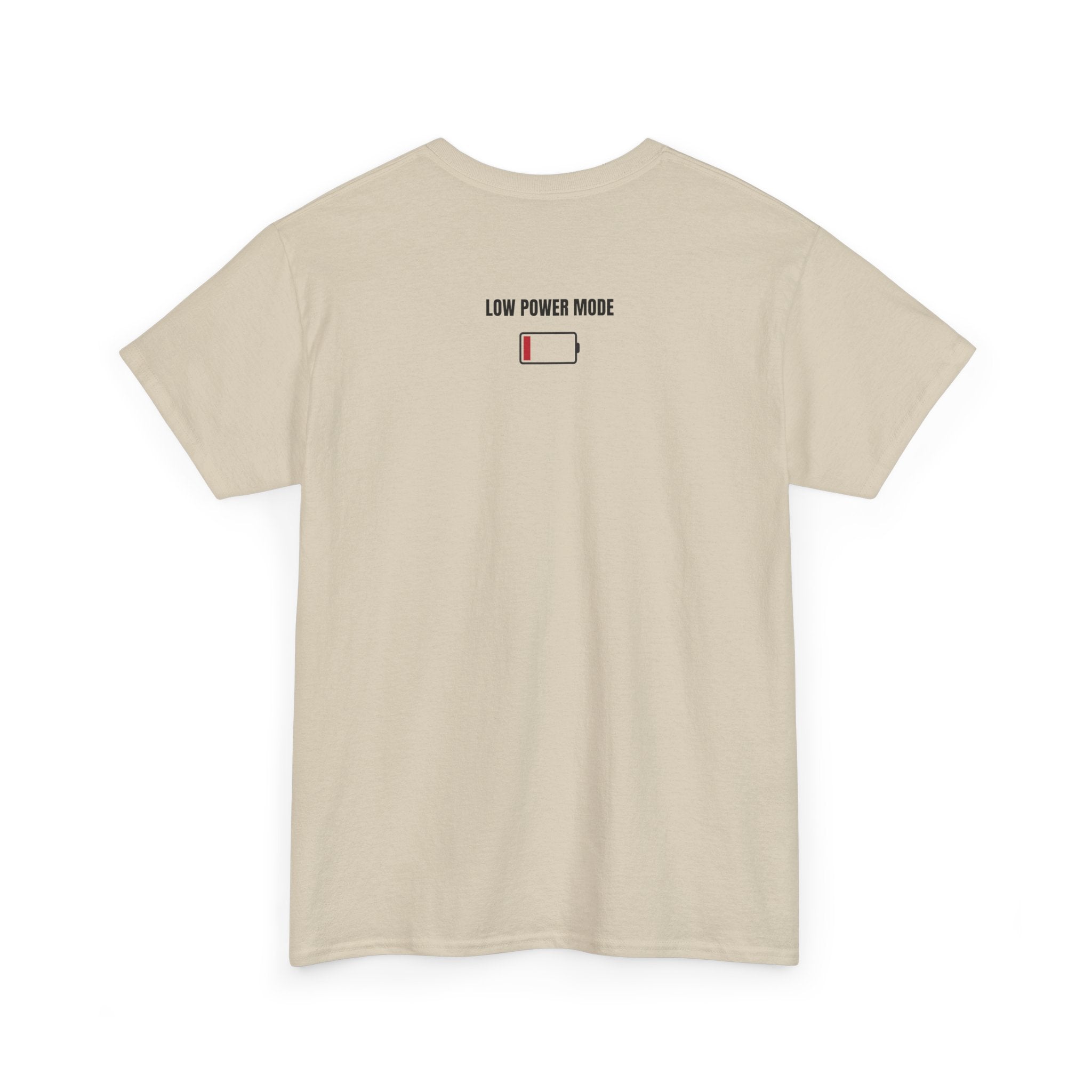 Low Battery Social Battery T-Shirt | Funny Introvert Graphic Tee