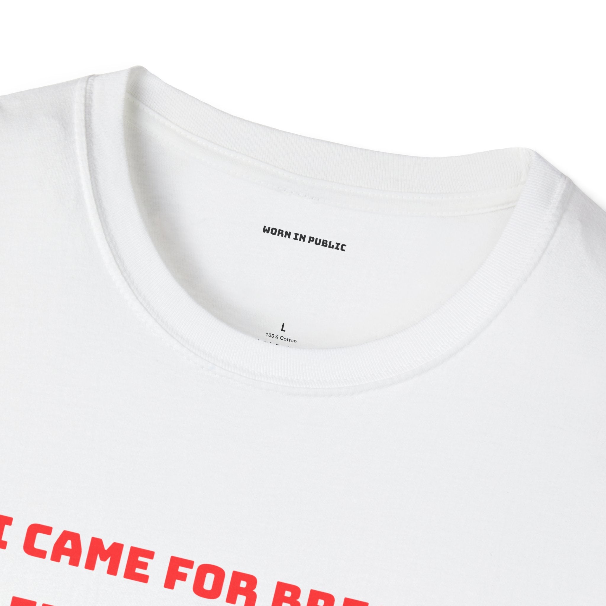 I Came For Bread, I Left With Trauma T-Shirt | Funny Grocery Shopping Graphic Tee