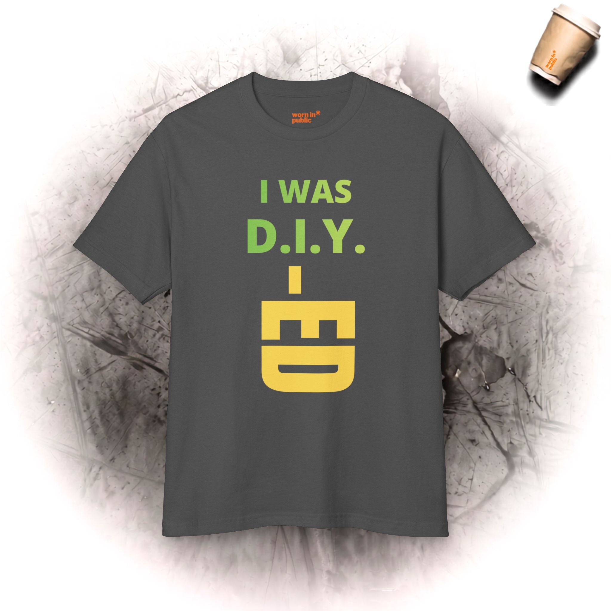 DIY-ed | Graphic Unisex Tee for the Naturally Mass-Produced Human