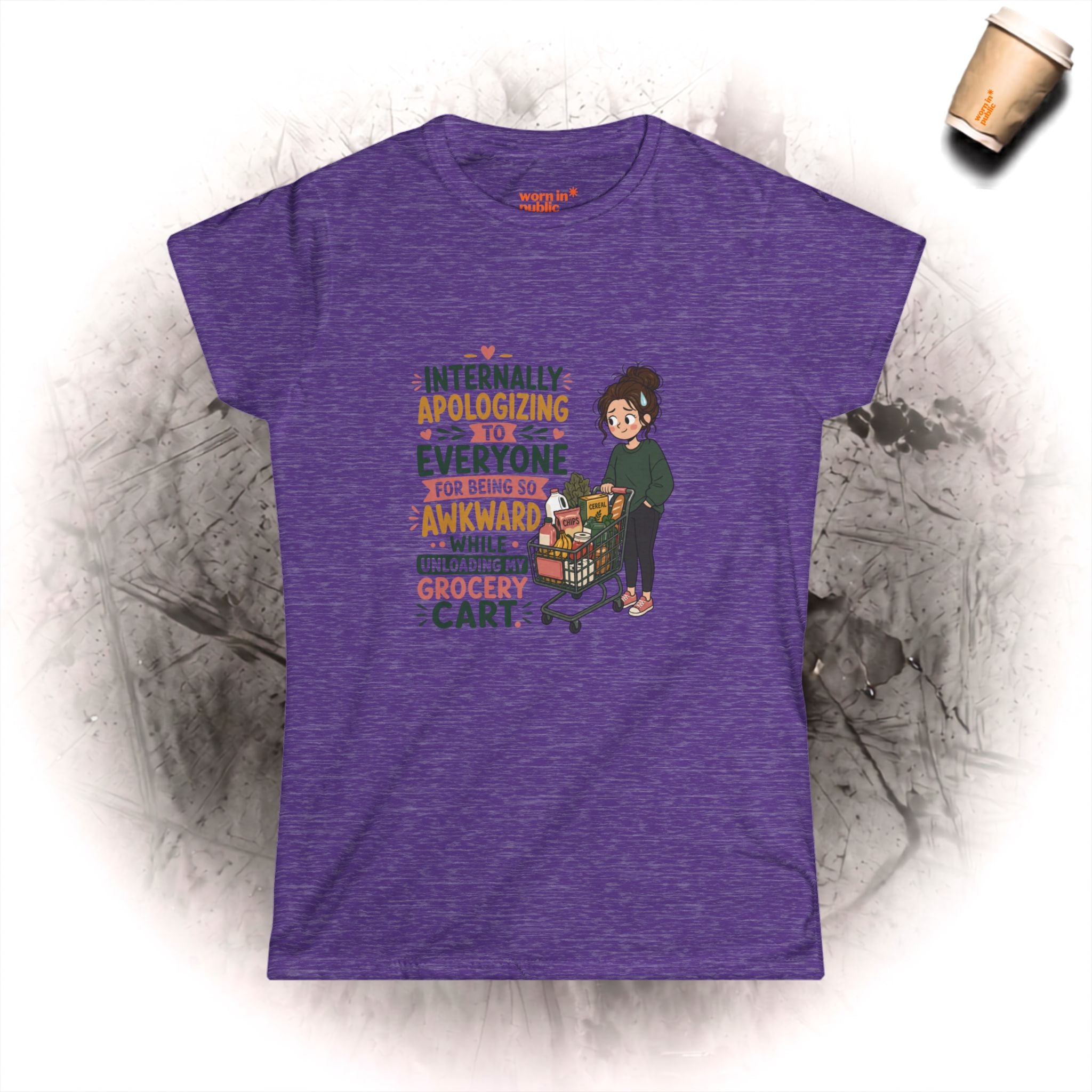 Self awarenes Womens Shopper T-Shirt — Inside thoughts