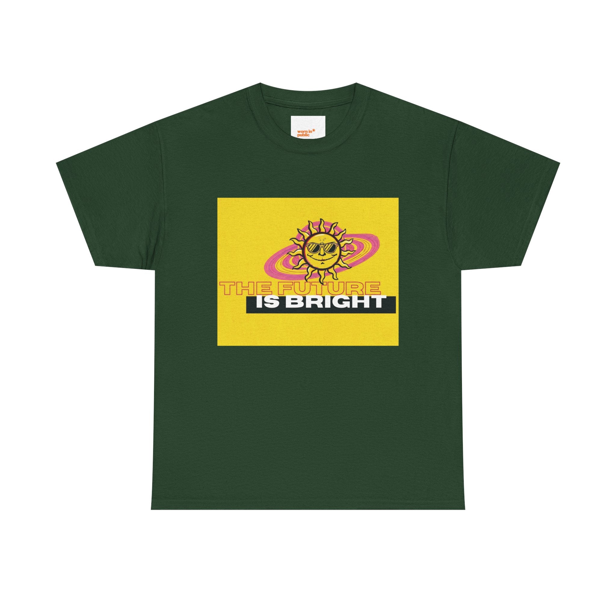 The Future Is Bright T-Shirt | Retro Sun Graphic Tee