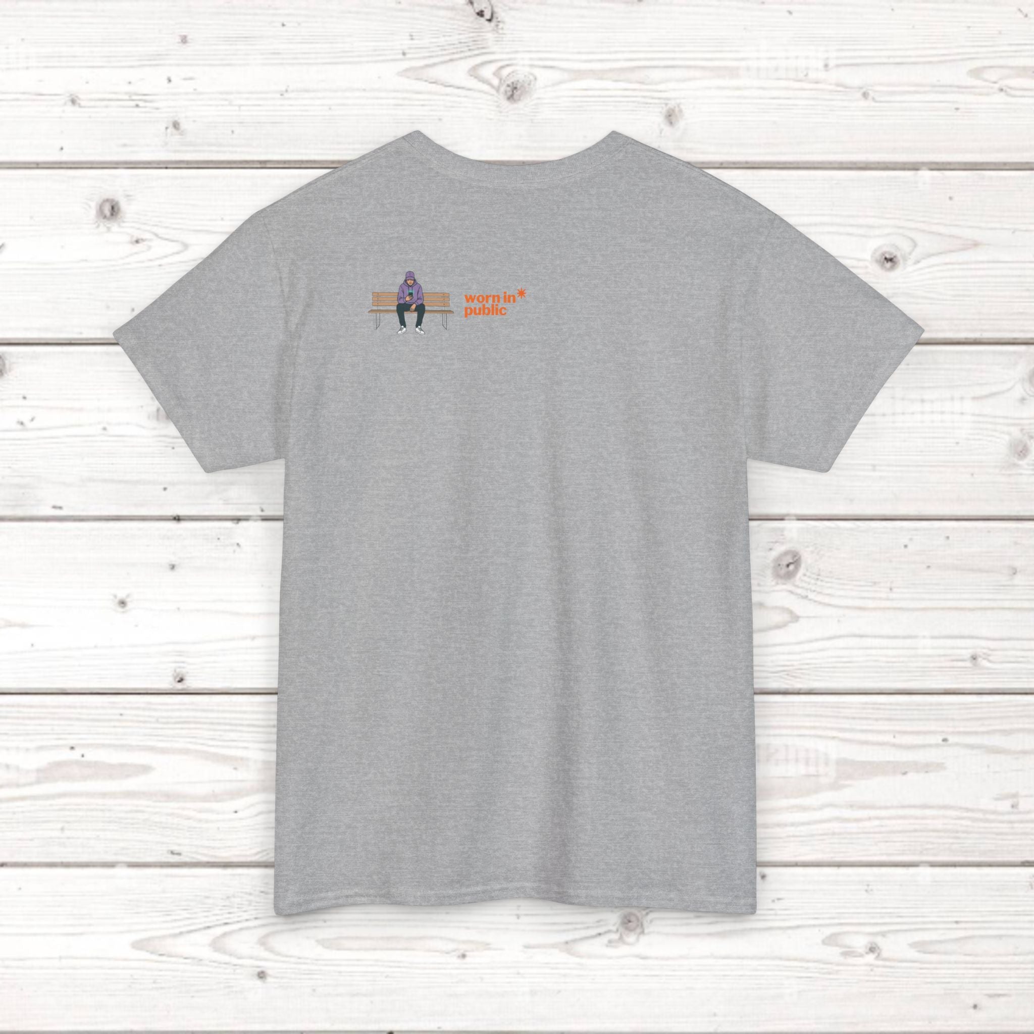 Connected Friends Graphic Tee – Casual Unisex Crewneck Shirt