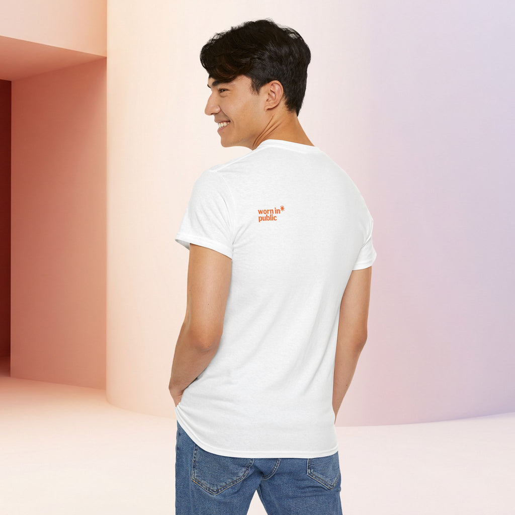 Advise None | Retro Slanted Unisex Graphic Tee
