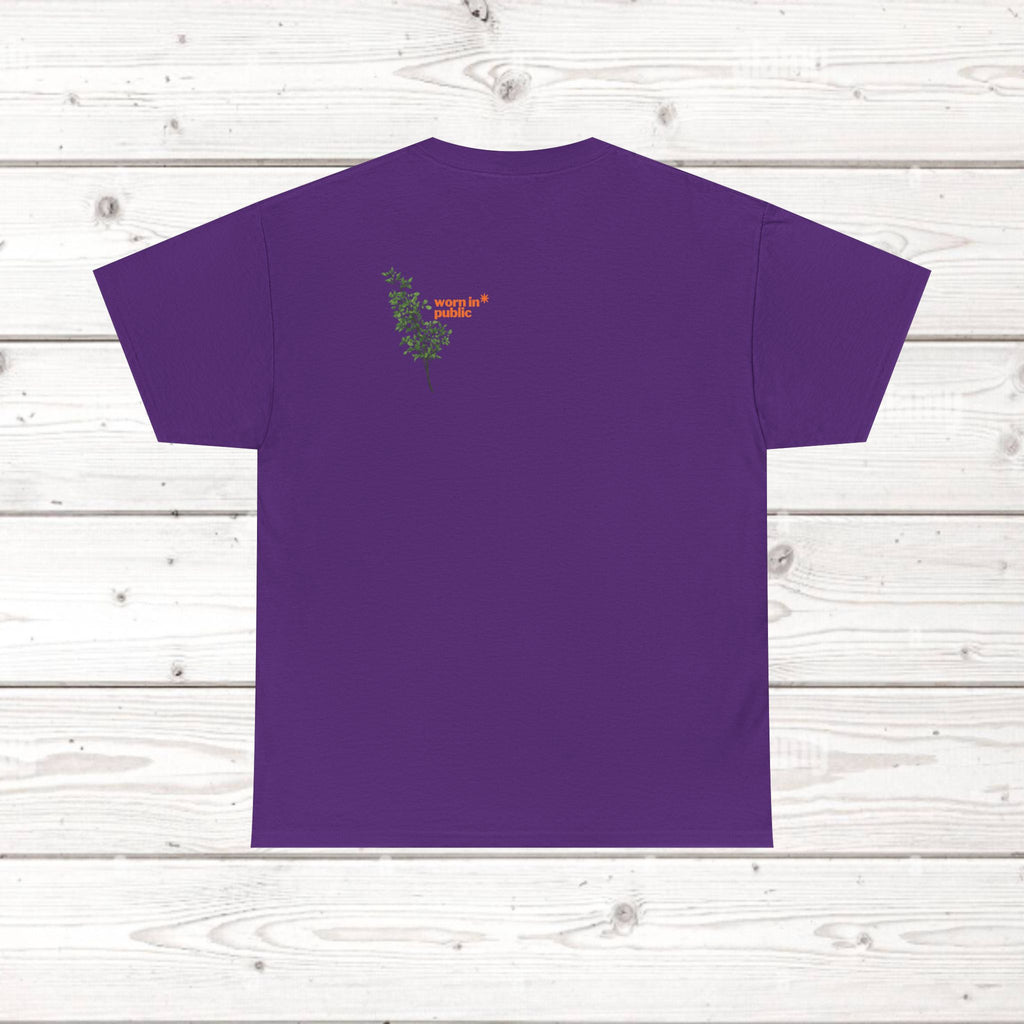 Unisex Botanical Tee — "Feel Free to Be Bored" Graphic T-Shirt