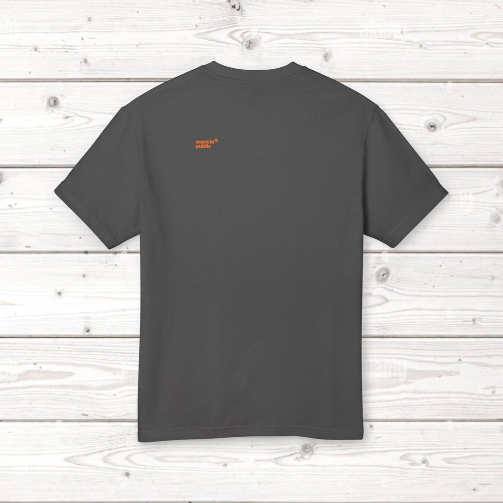 Yin Yang 'Happy Posts / Sad Life' | Vintage Garment-Dyed Unisex Graphic Tee