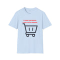 I Came For Bread, I Left With Trauma T-Shirt | Funny Grocery Shopping Graphic Tee