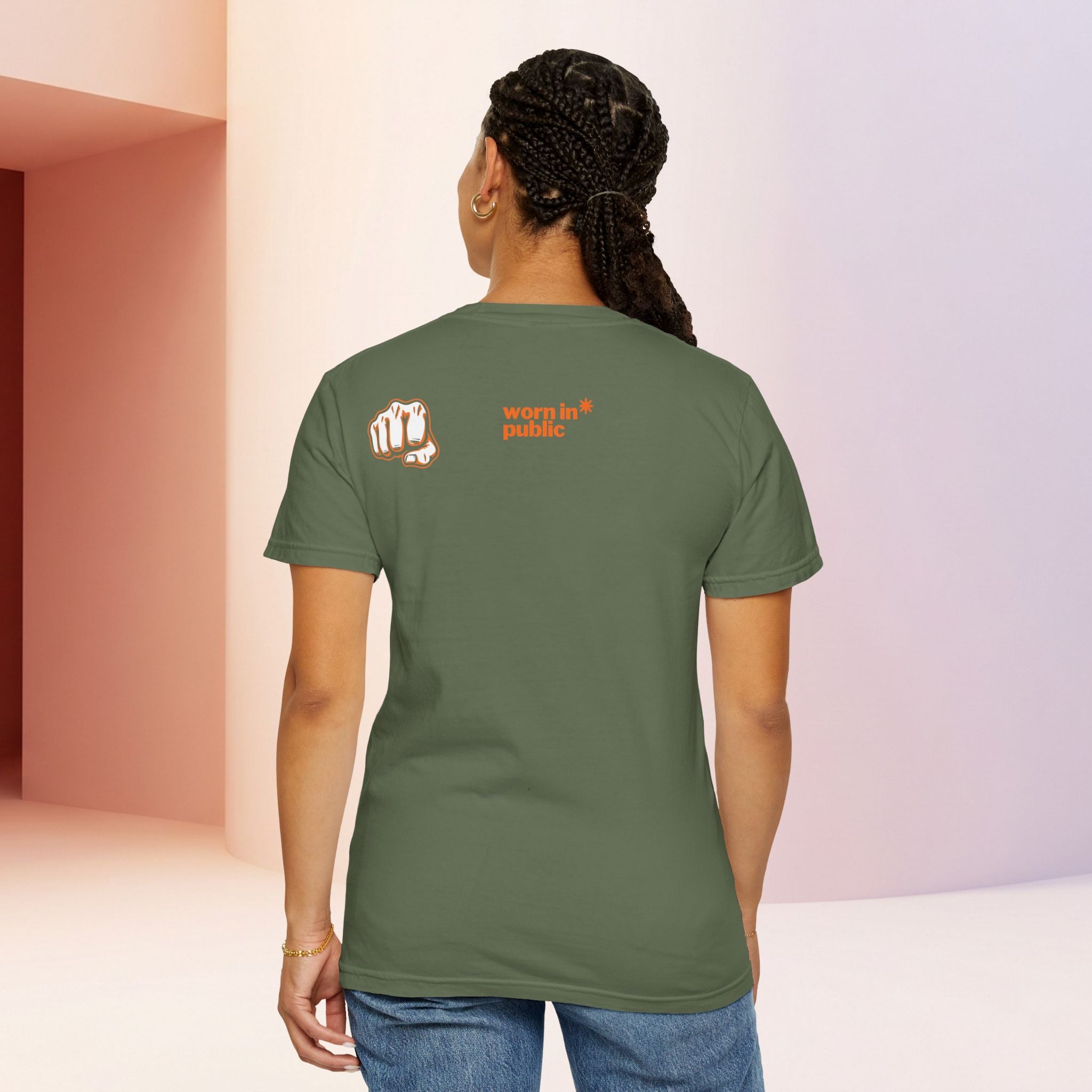 I Don't Care Graphic T-Shirt | Bold Statement Tee with 'I DON'T CARE' Print