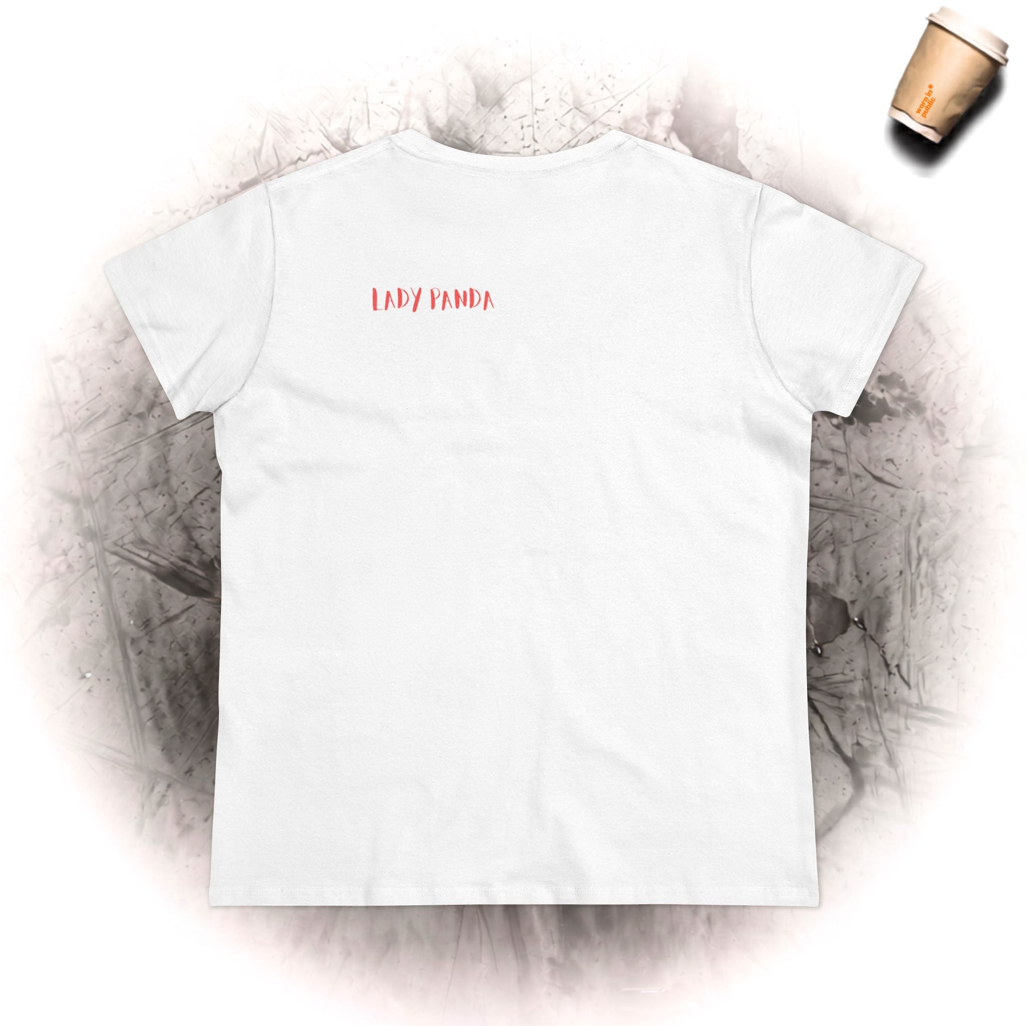 Don't Poke the Panda Women's T-Shirt | Cute Panda Stack Graphic Tee