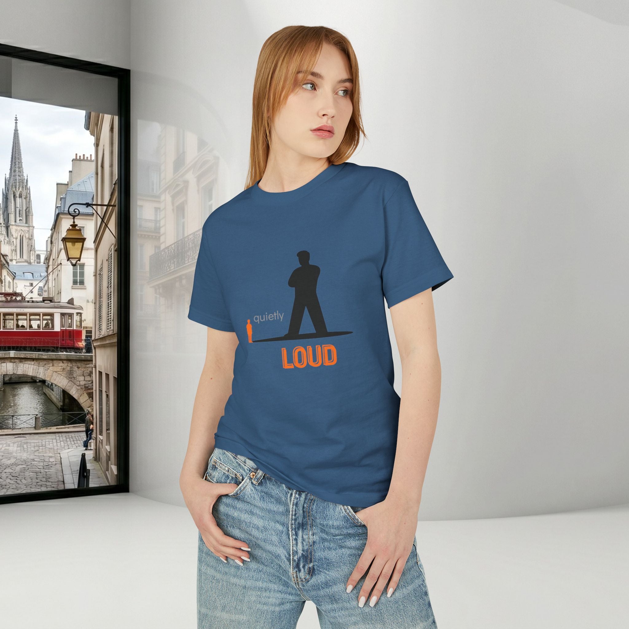 Quietly Loud Unisex Graphic Tee | Statement T-Shirt for the Quietly Powerful