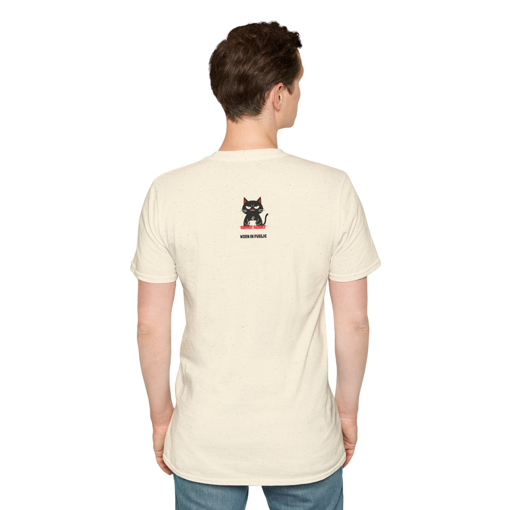 Espresso Myself Cat T-Shirt | Funny Coffee Addict Graphic Tee