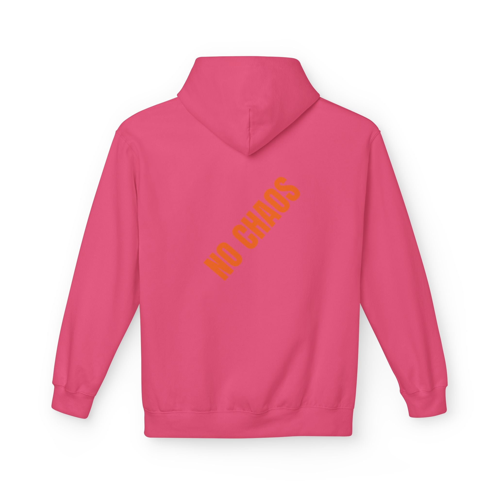 No Chaos Hoodie | Minimalist Motivational Pullover Sweatshirt