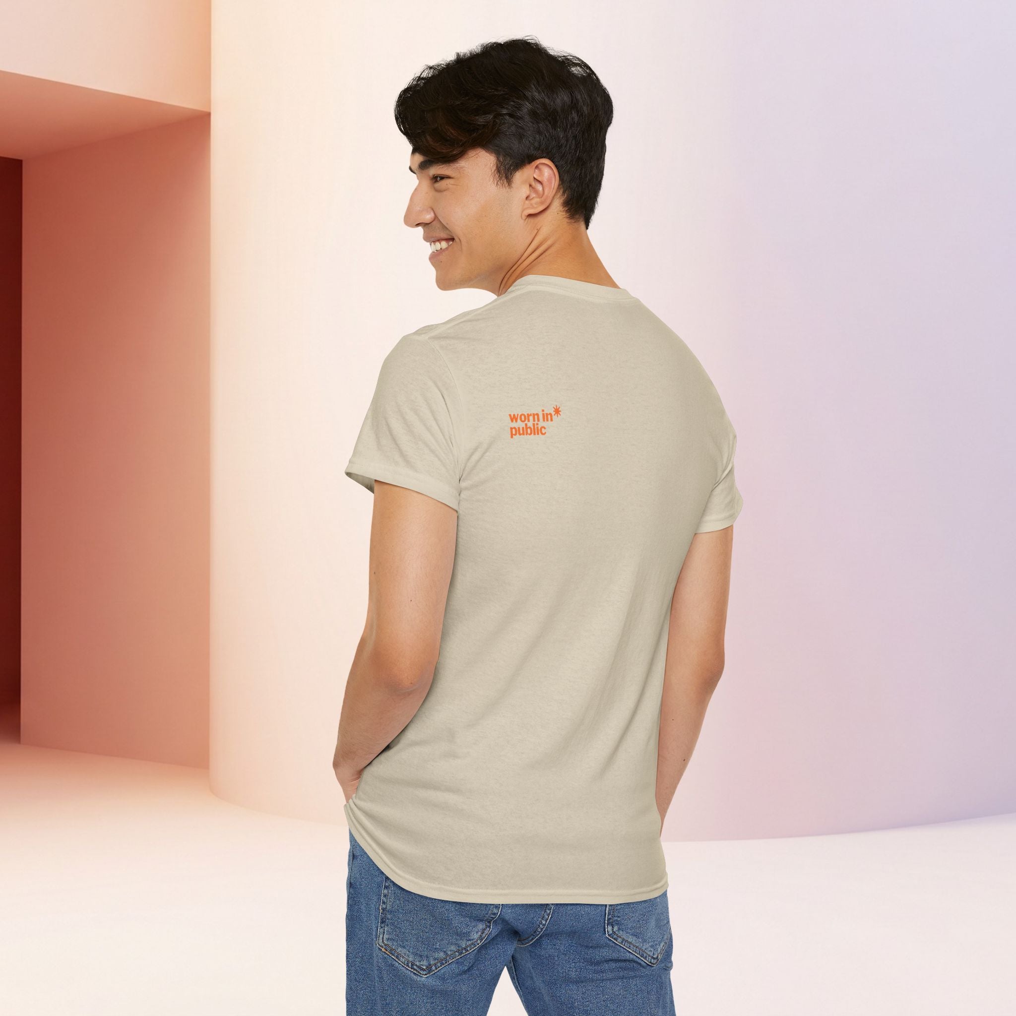 Advise None | Retro Slanted Unisex Graphic Tee