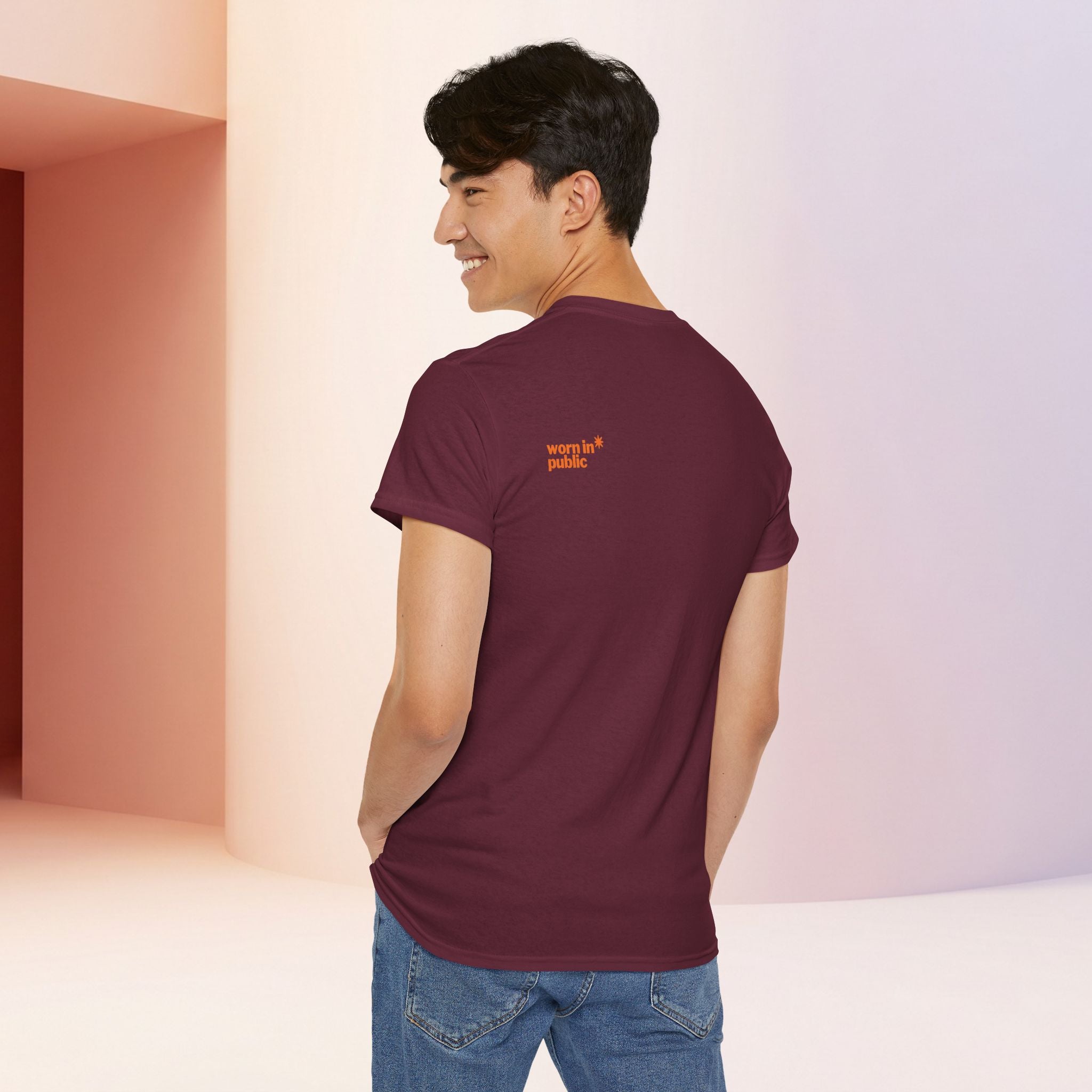 Advise None | Retro Slanted Unisex Graphic Tee
