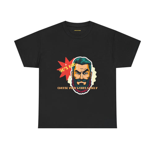 Born in the 90's comes with a beard T-Shirt | Tee for real Men