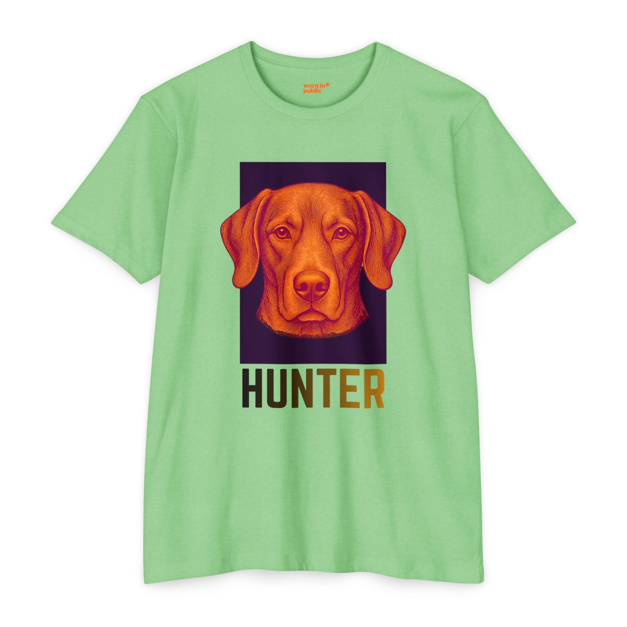 Ultimate Hunter T-Shirt | Retro Vizsla Head Graphic Tee for Dog Lovers