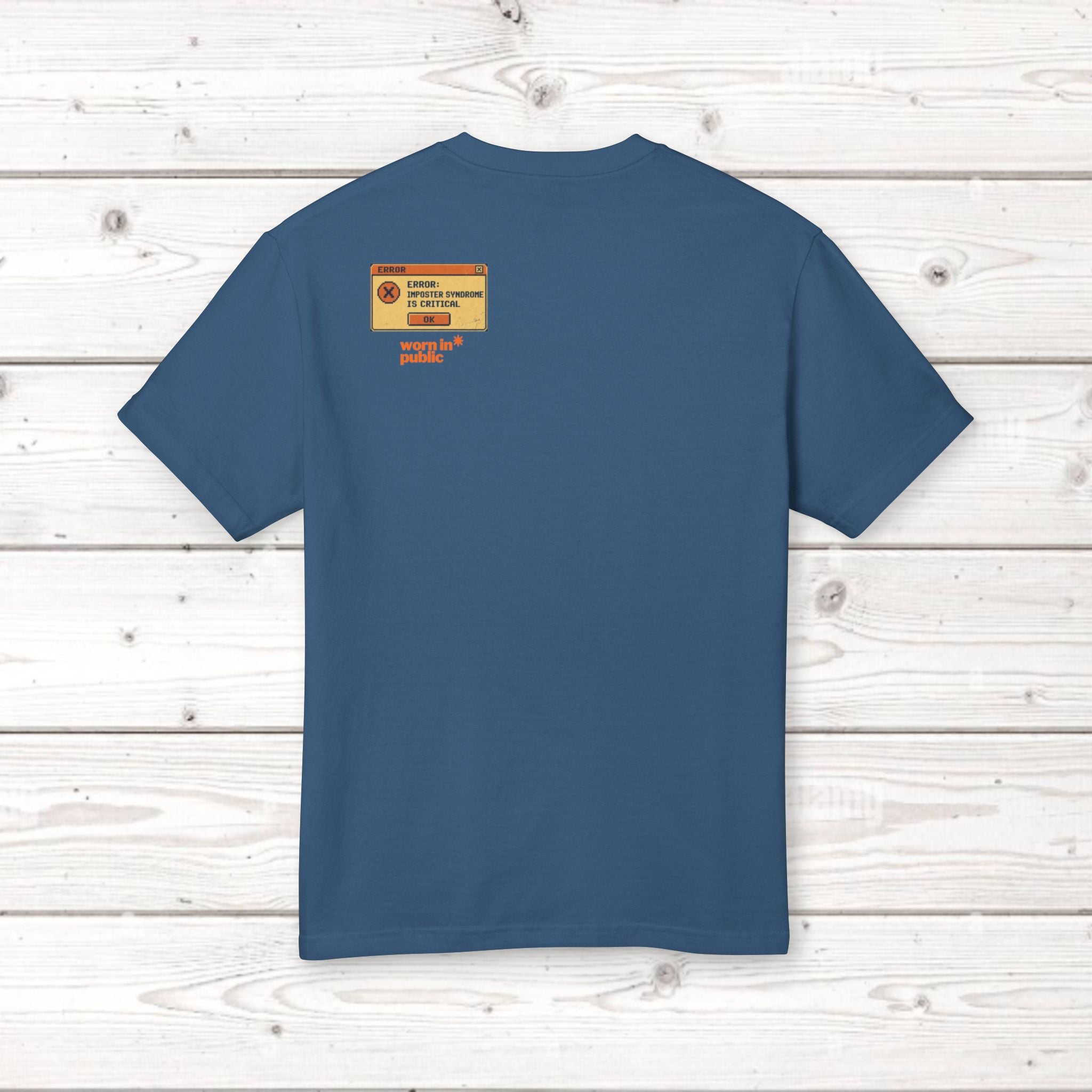 Winging It Retro Computer Unisex Tee — Funny Vintage Tech Graphic T-Shirt