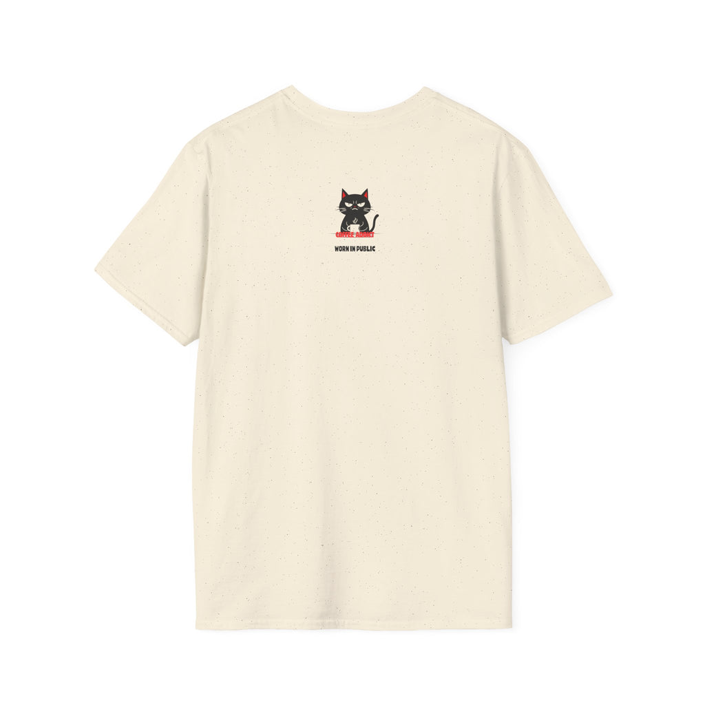 Espresso Myself Cat T-Shirt | Funny Coffee Addict Graphic Tee