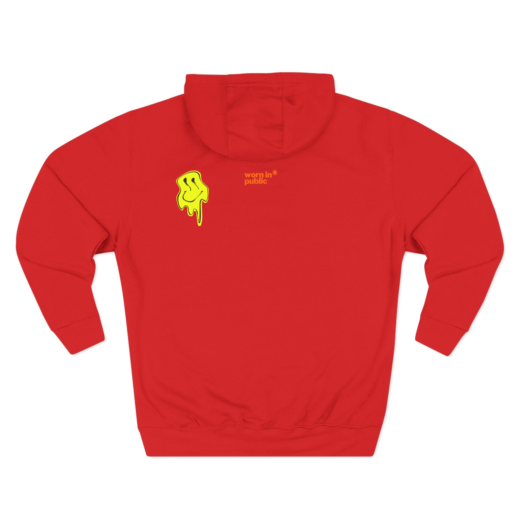 No Bro, Don't Bother Hoodie | Melting Smile Graphic Fleece Pullover