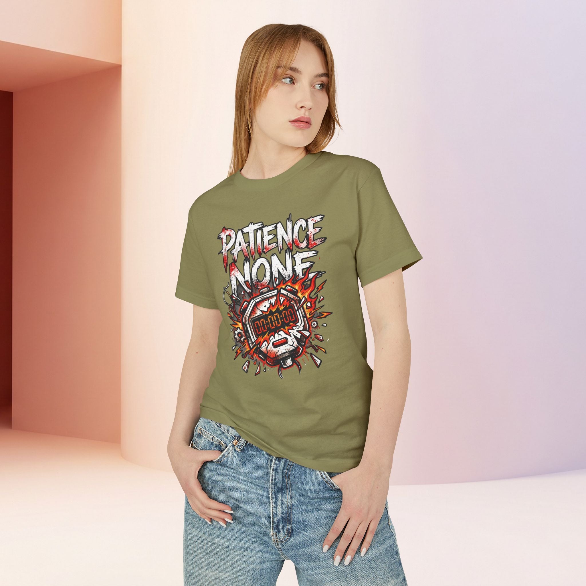 Patience None | Bomb Timer Streetwear Graphic Tee