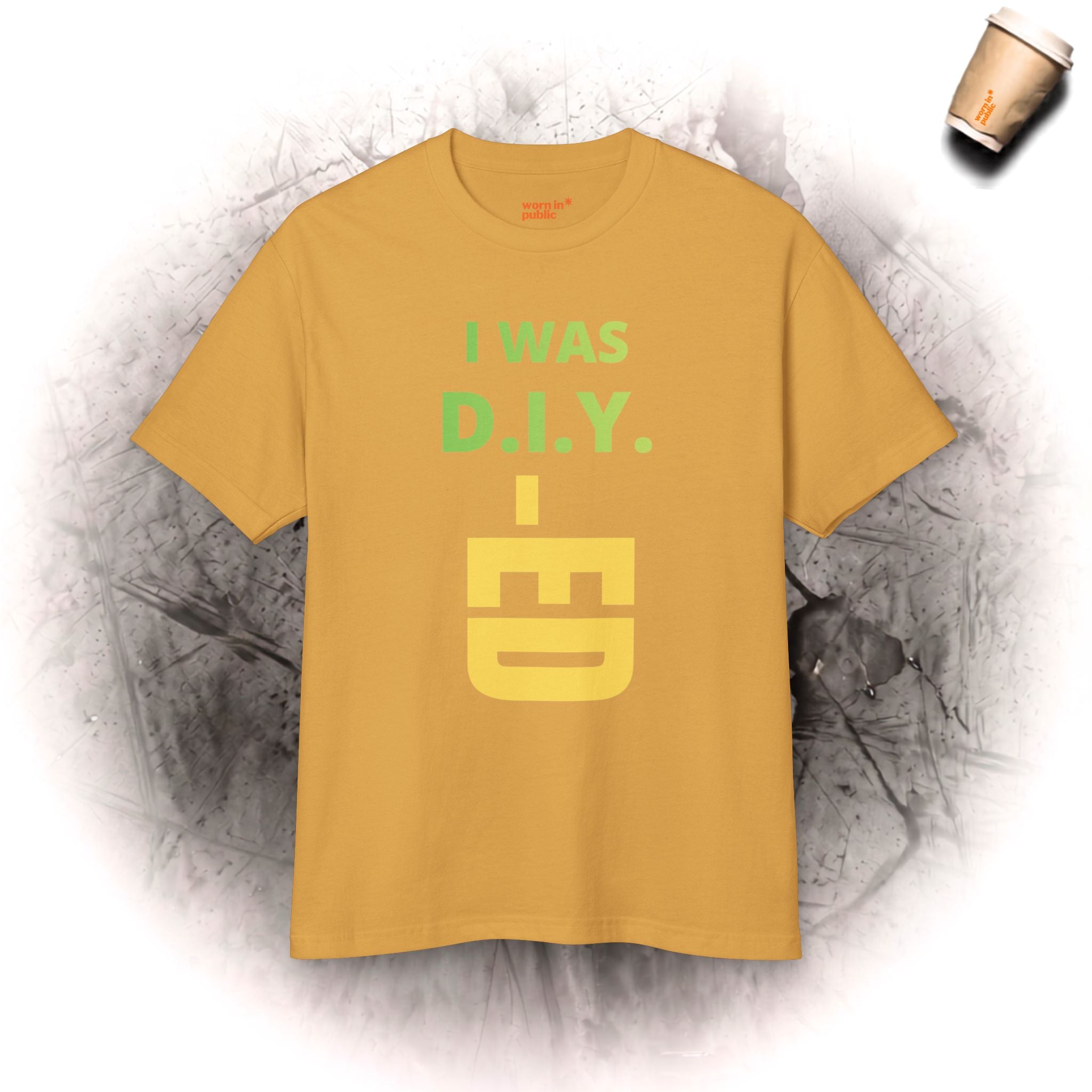 DIY-ed | Graphic Unisex Tee for the Naturally Mass-Produced Human