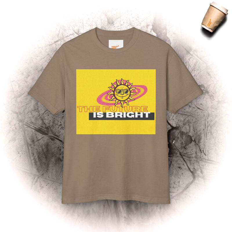 The Future Is Bright T-Shirt | Retro Sonnen Grafik-T-Shirt