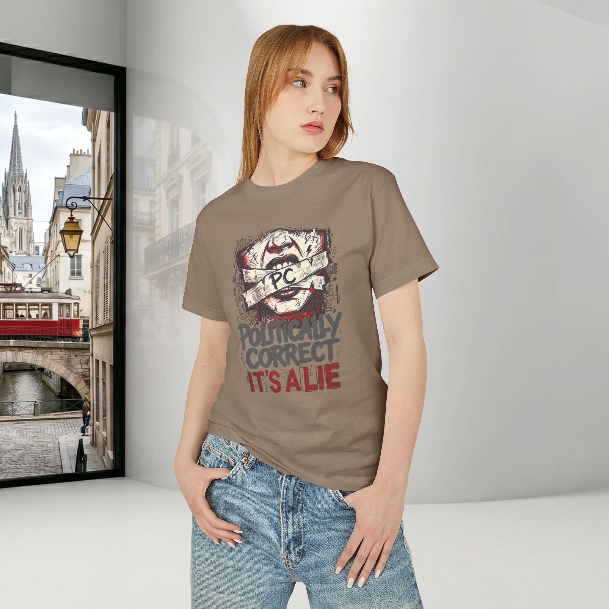 Politically Correct is a Lie Tee | Unisex Graphic T‑Shirt