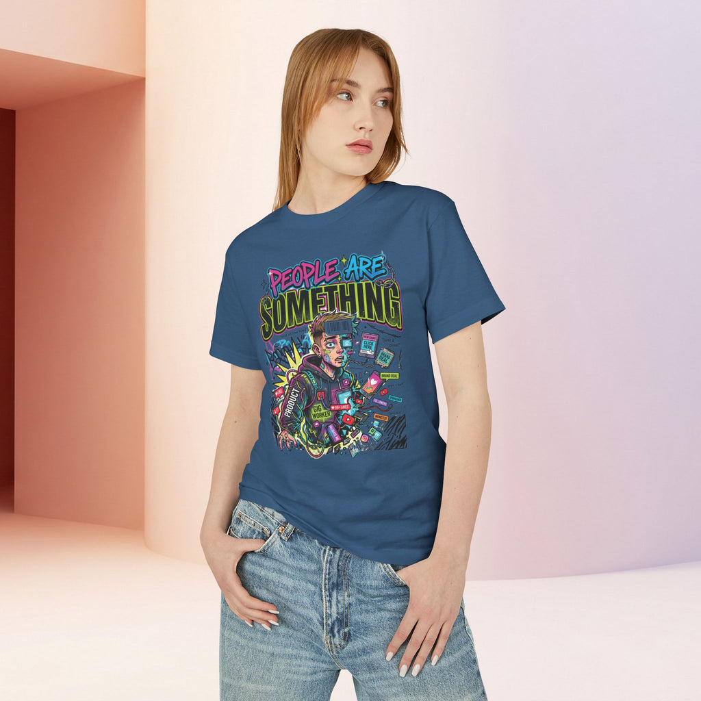 People Are Something | Unisex Retro Cyber Pop Art Graphic Tee