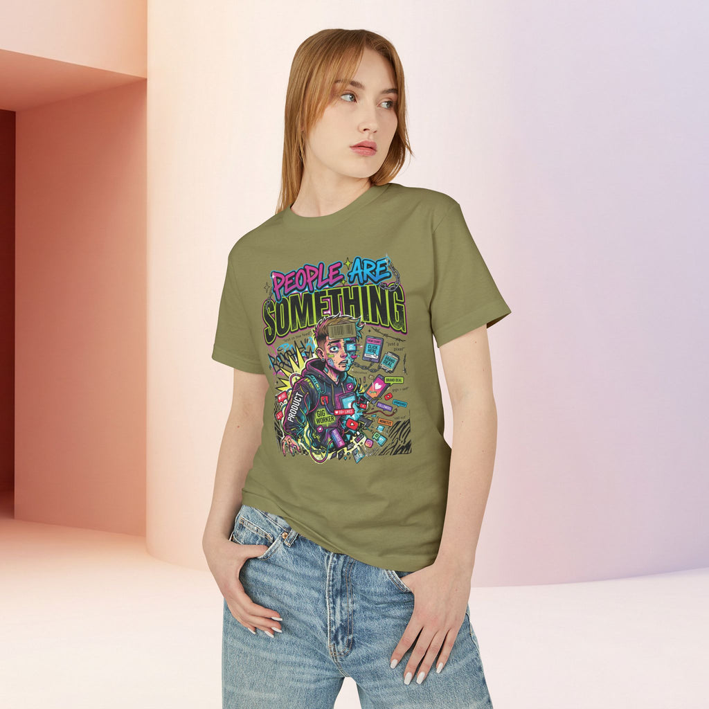 People Are Something | Unisex Retro Cyber Pop Art Graphic Tee