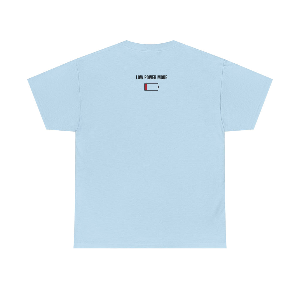 Low Battery Social Battery T-Shirt | Funny Introvert Graphic Tee