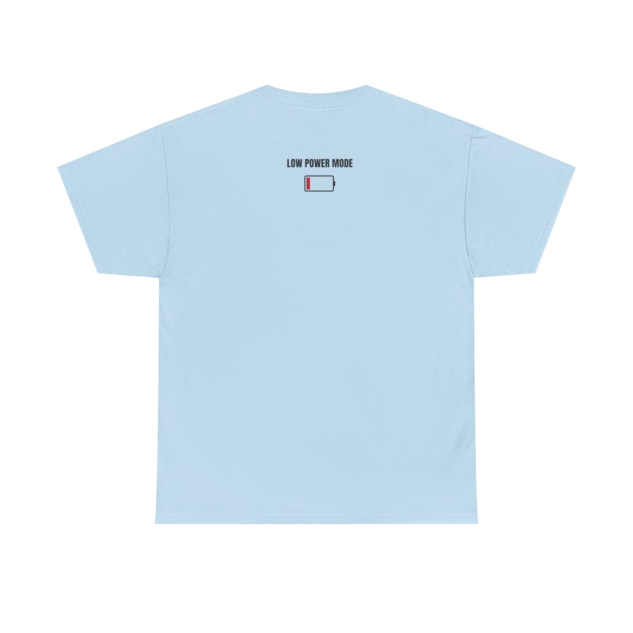 Low Battery Social Battery T-Shirt | Funny Introvert Graphic Tee