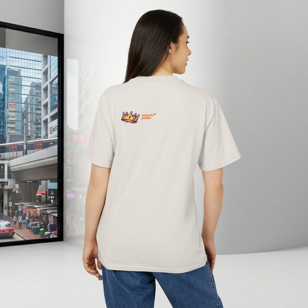 Conceived Unequal | Oversized Boxy Graphic Tee