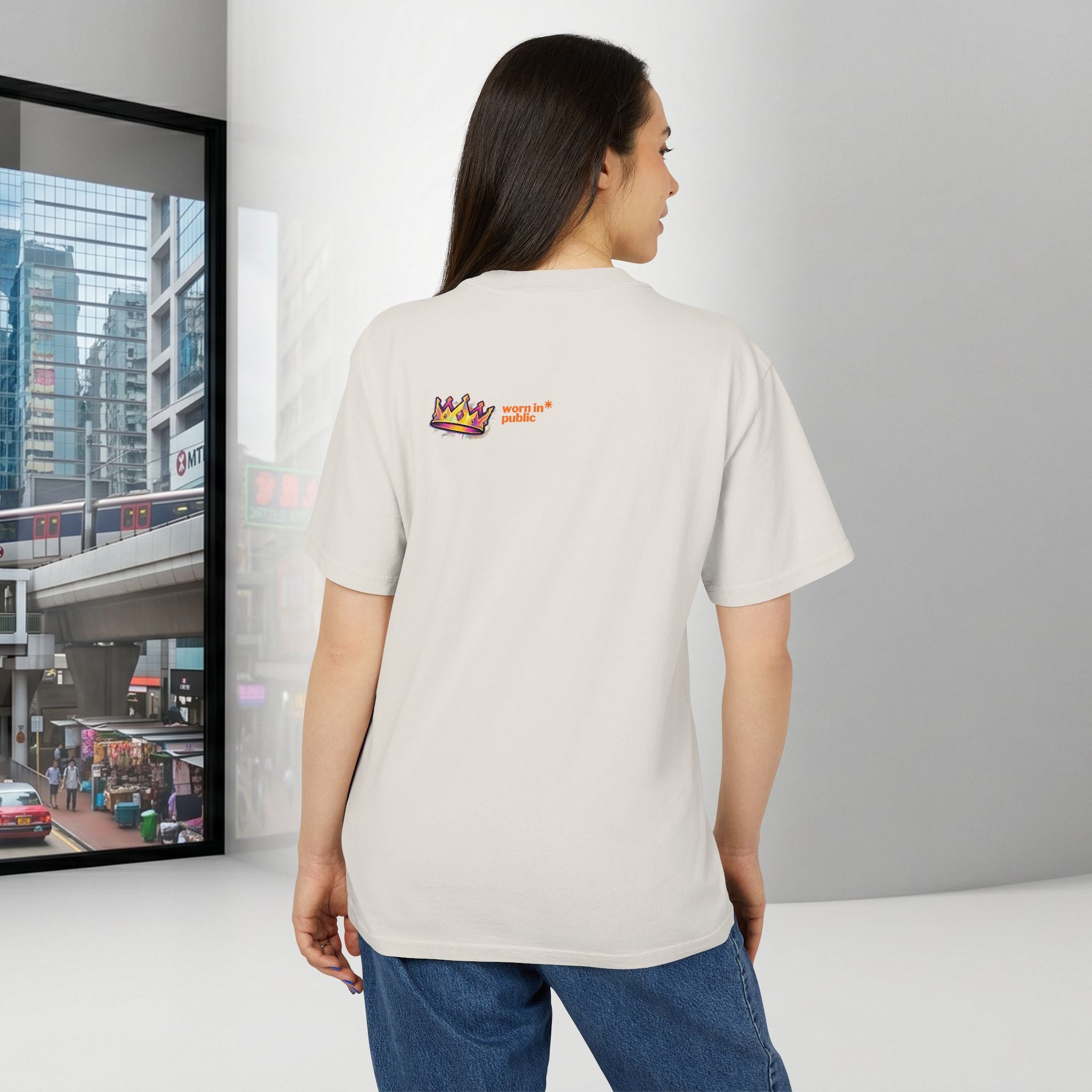 Conceived Unequal | Oversized Boxy Graphic Tee