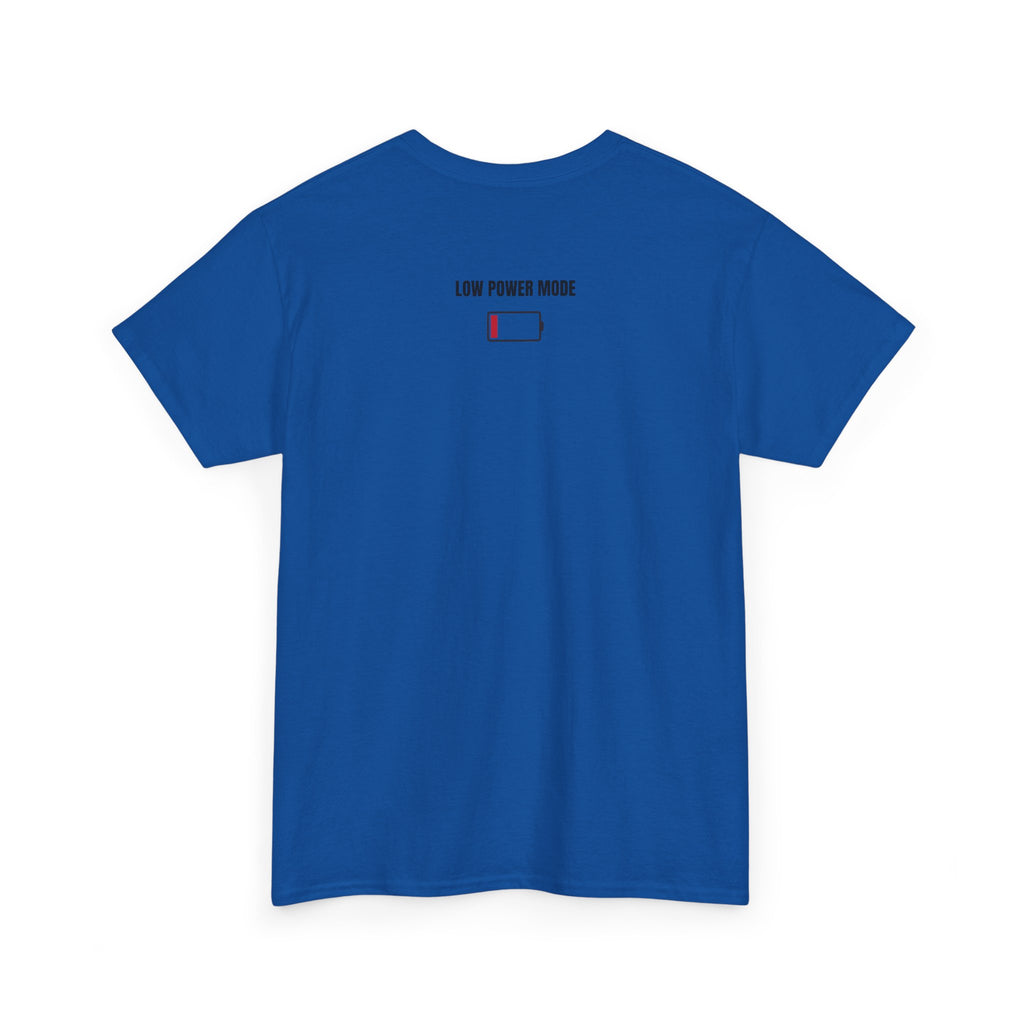Low Battery Social Battery T-Shirt | Funny Introvert Graphic Tee