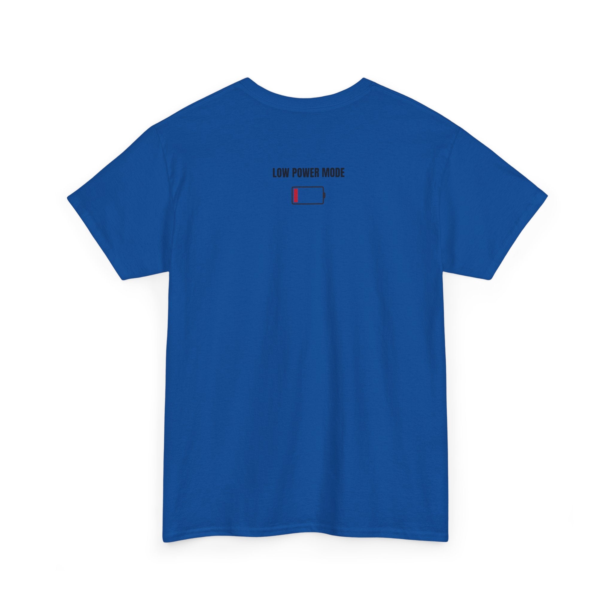 Low Battery Social Battery T-Shirt | Funny Introvert Graphic Tee