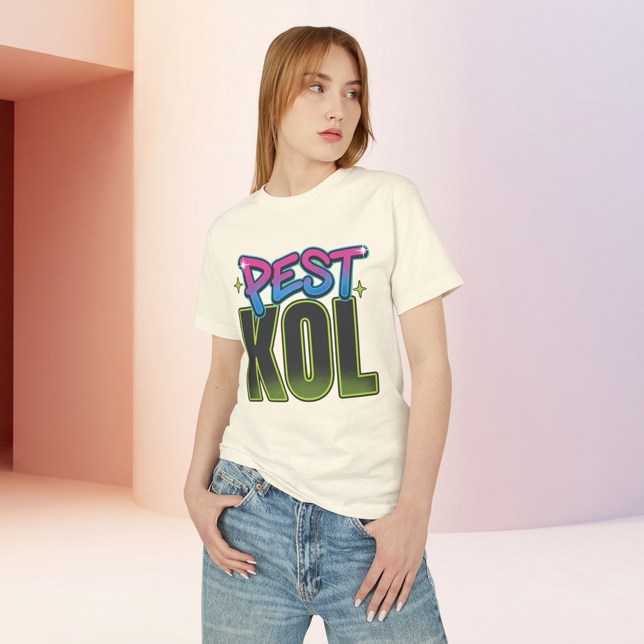 Pest Kol | Retro Unisex Streetwear Graphic Tee with Bold Lettering